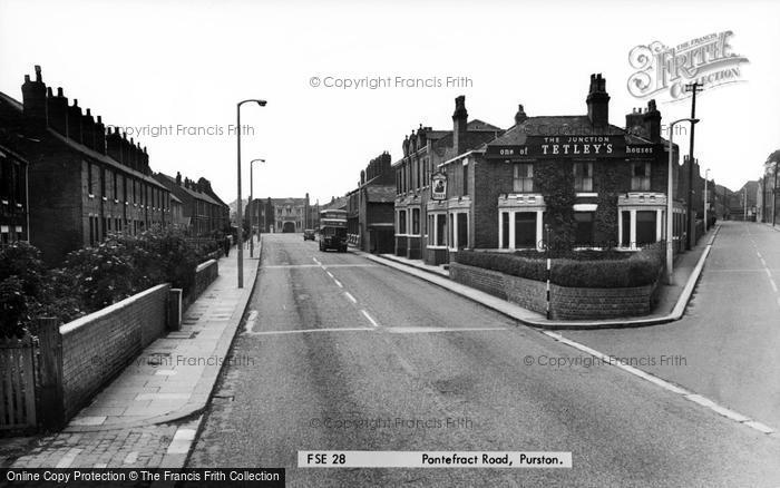 Photo of Featherstone, Pontefract Road, Purston c.1960