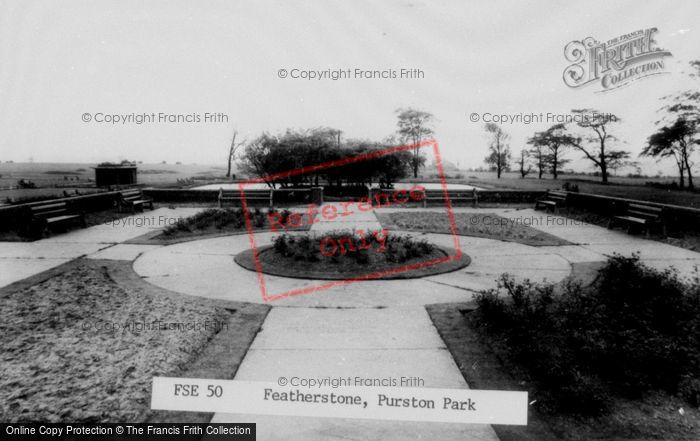 Photo of Featherstone, Purston Park c.1965