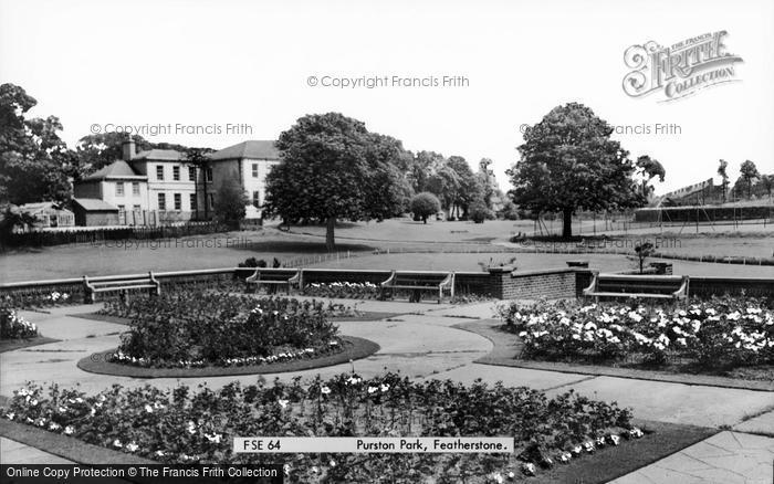 Photo of Featherstone, Purston Park c.1965