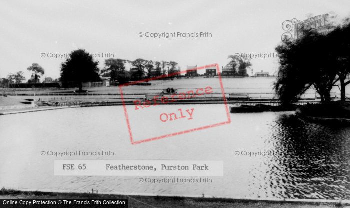 Photo of Featherstone, Purston Park c.1965