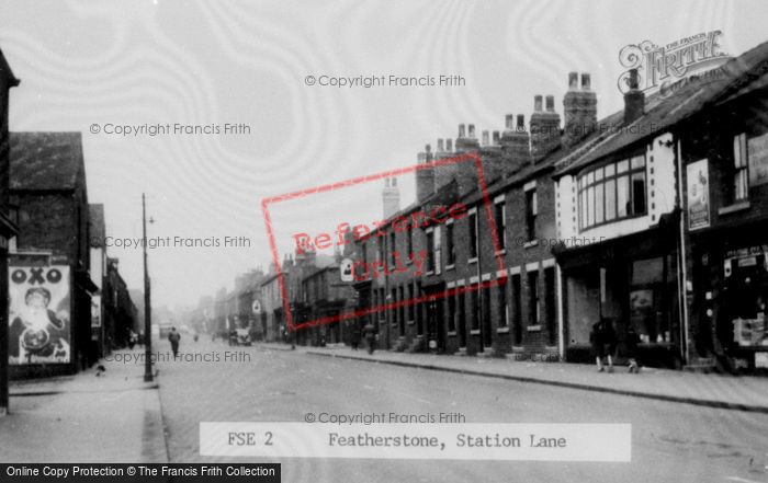 Photo of Featherstone, Station Lane c.1955