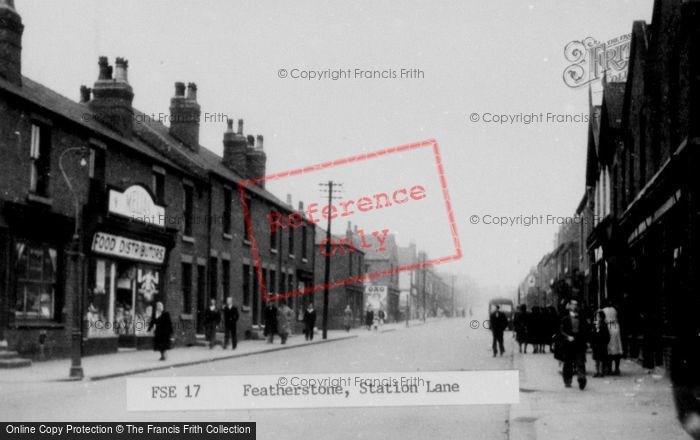 Photo of Featherstone, Station Lane c.1955