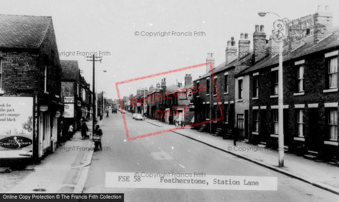 Photo of Featherstone, Station Lane c.1965