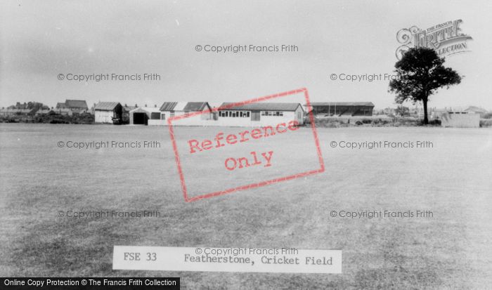 Photo of Featherstone, The Cricket Field c.1960