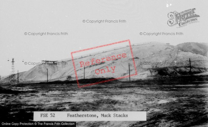 Photo of Featherstone, The Muck Stacks c.1965