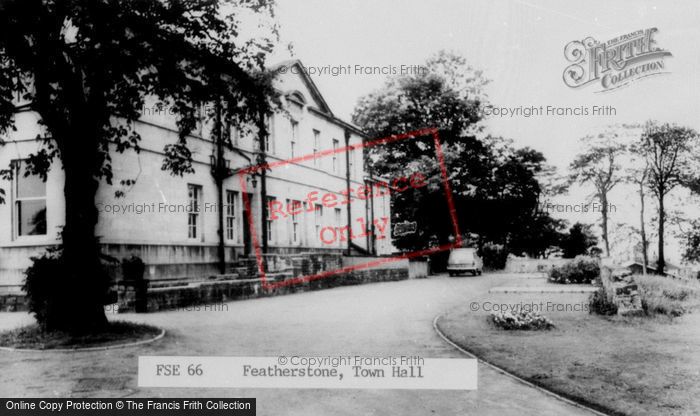 Photo of Featherstone, The Town Hall c.1965