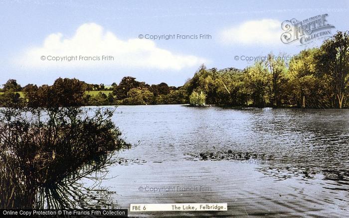 Photo of Felbridge, The Lake c.1965