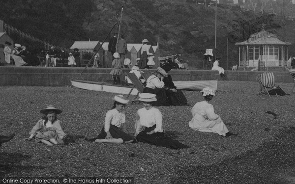 Photo of Felixstowe, A Day At The Seaside 1907