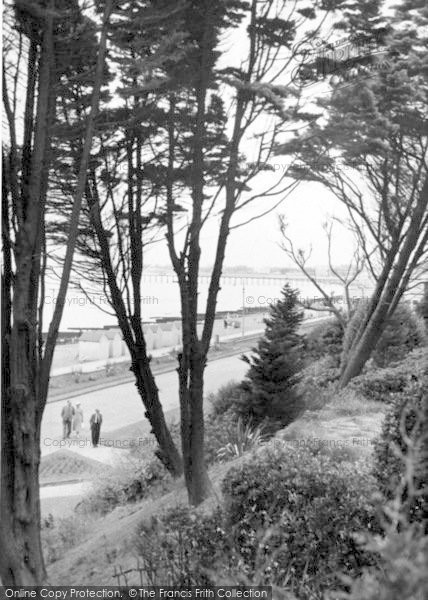 Photo of Felixstowe, A Peep Throught The Trees c.1955