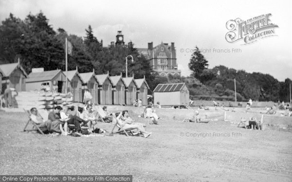 Photo of Felixstowe, Beach Scene c.1939