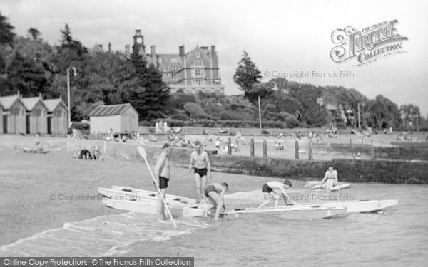 Photo of Felixstowe, Beach Scene c.1950