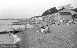 Beach Scene c.1950, Felixstowe