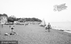 Beach Scene c.1950, Felixstowe