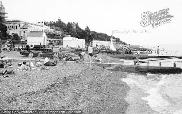 Photo of Felixstowe, Beach Scene c.1950