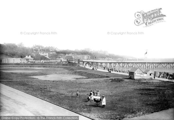 Photo of Felixstowe, Behind Beach 1907