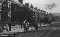 Cart In Constable Road 1907, Felixstowe