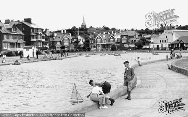 Photo of Felixstowe, Children's Pool c.1950