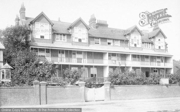 Photo of Felixstowe, Convalescent Home 1896