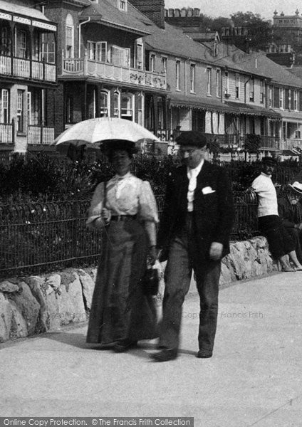Photo of Felixstowe, Couple 1907
