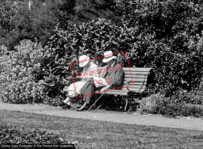 Photo of Felixstowe, Couple 1925