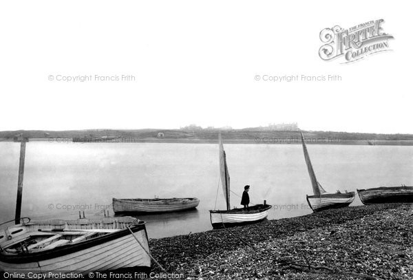 Photo of Felixstowe Ferry, Distant View Of Bawdsey Manor 1894