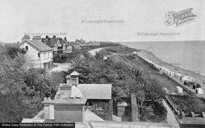 Photo of Felixstowe, From The Bath Hotel c.1895