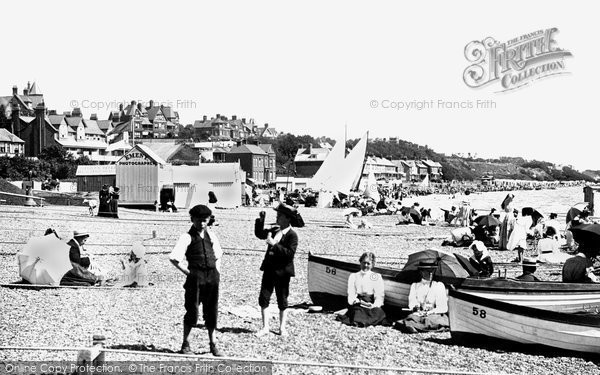 Photo of Felixstowe, From The Beach 1899