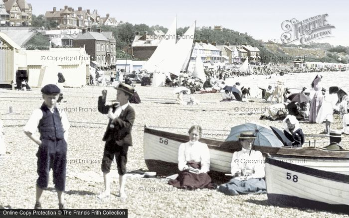 Photo of Felixstowe, From The Beach 1899