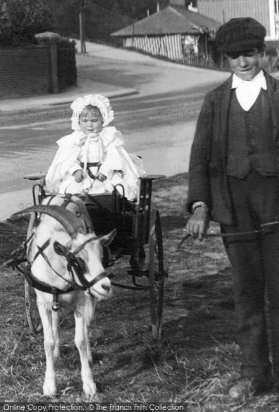 Photo of Felixstowe, Goat Cart 1907