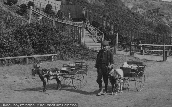 Photo of Felixstowe, Goat Carts 1906