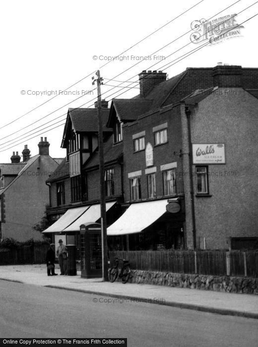 Photo of Felixstowe, High Road East, Post Office c.1955