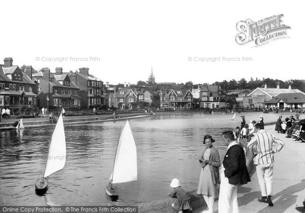 felixstowe model yacht pond