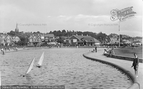 Photo of Felixstowe, Model Yacht Pond 1929