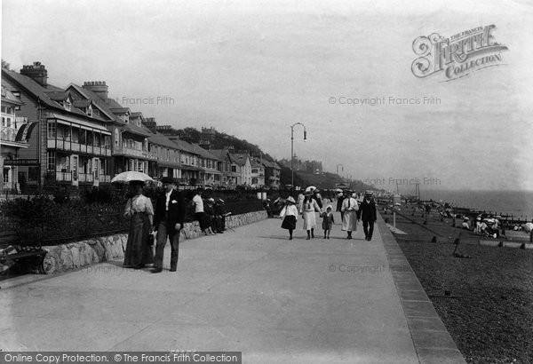 Photo of Felixstowe, Parade 1907