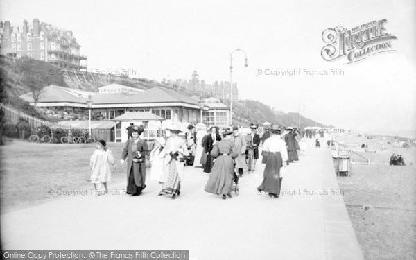 Photo of Felixstowe, Parade And Pavilion 1909