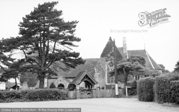 Photo of Felixstowe, Parish Church c.1955
