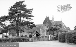 Parish Church c.1955, Felixstowe