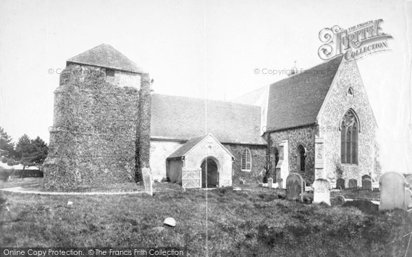 Photo of Felixstowe, Parish Church Of St Peter And St Paul 1893
