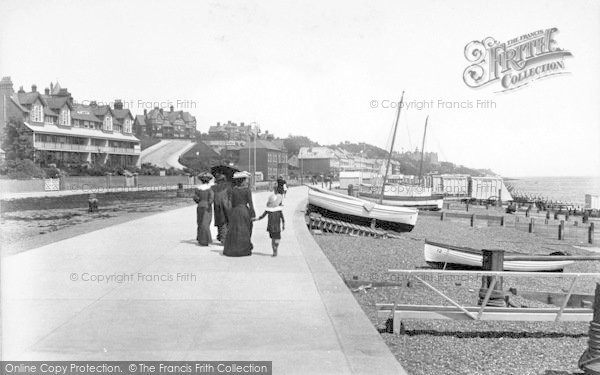 Photo of Felixstowe, Promenade 1904