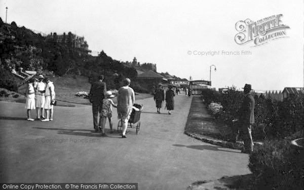 Photo of Felixstowe, Promenade 1929
