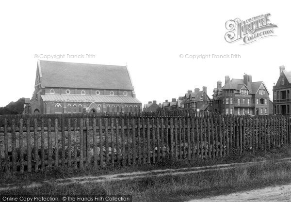 Photo of Felixstowe, St John's Church 1896