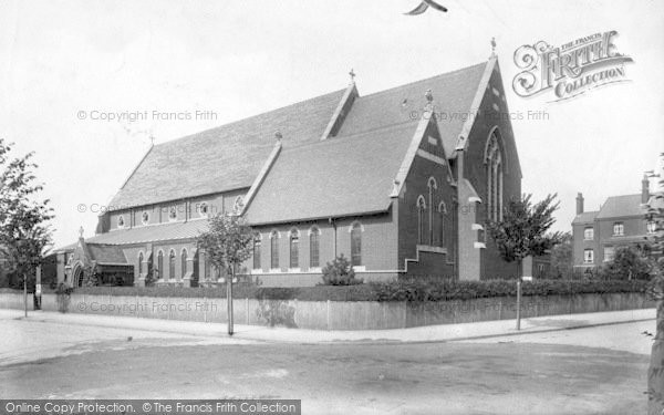 Photo of Felixstowe, St John's Church 1907