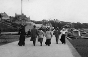 Strolling Along The Promenade 1906, Felixstowe