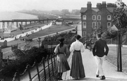 Strolling Down Convalescent Hill 1907, Felixstowe
