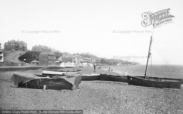 Photo of Felixstowe, The Beach 1893