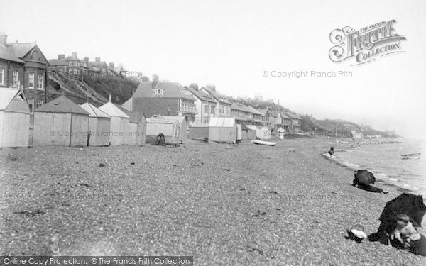 Photo of Felixstowe, The Beach 1893
