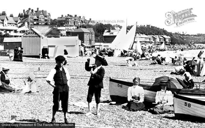 Photo of Felixstowe, The Beach 1899
