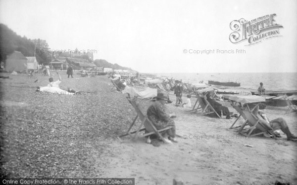 Photo of Felixstowe, The Beach 1925