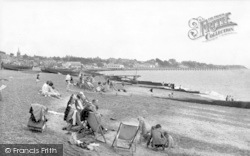 The Beach c.1955, Felixstowe