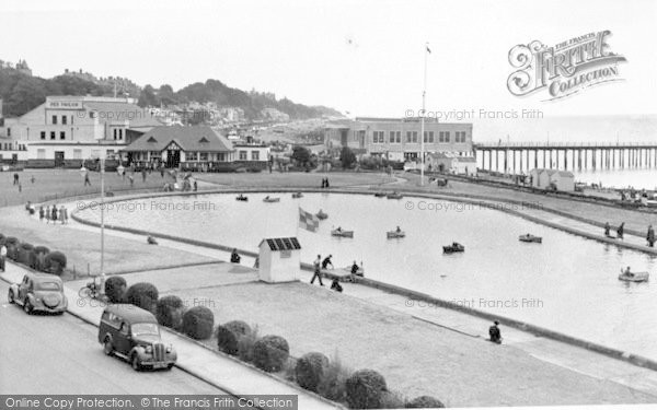 Photo of Felixstowe, The Boating Pool c.1950